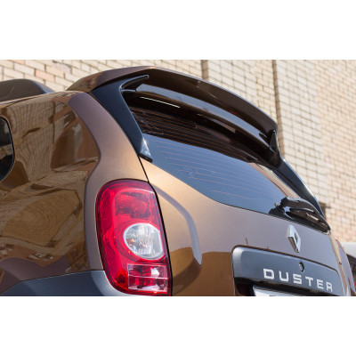 Спойлер чистое стекло Рено Дастер | Renault Duster (в цвет автомобиля) АртФорм 2011 - 2020
